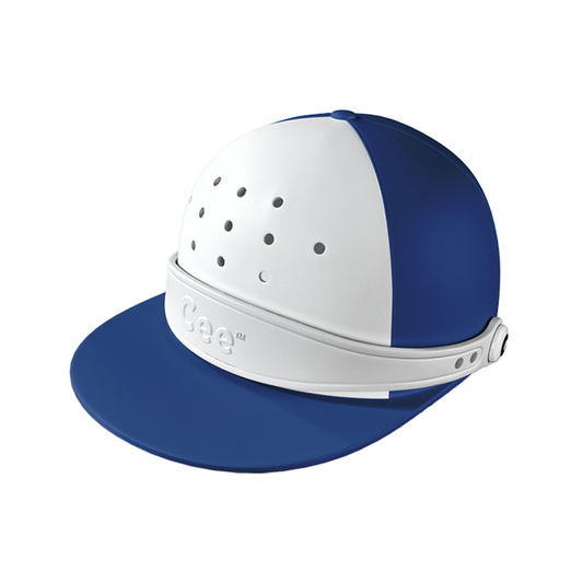 CeeCaps™ DuoTone - Sapphire Sky n White
